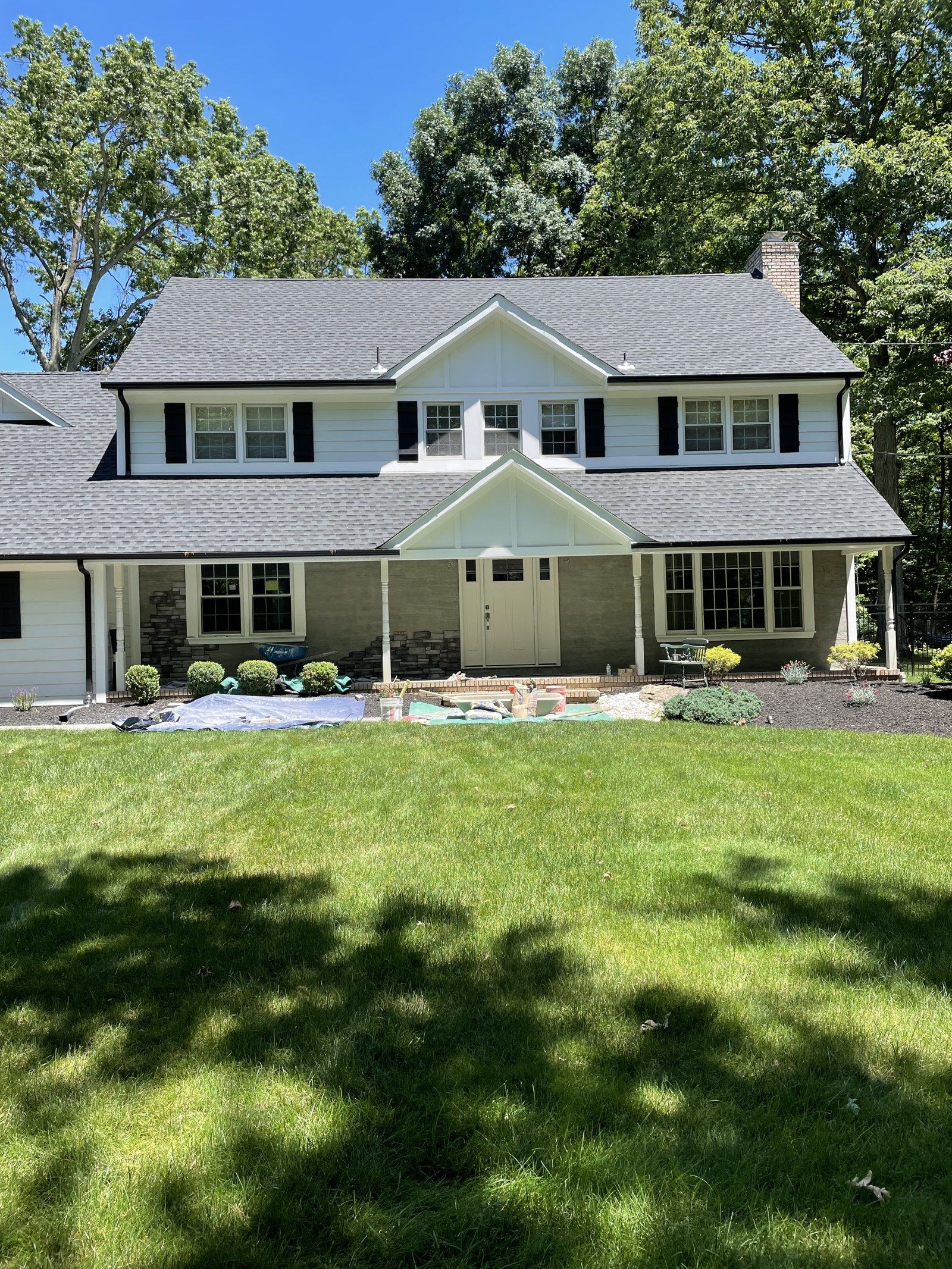 Roofing project in Holmdel, NJ