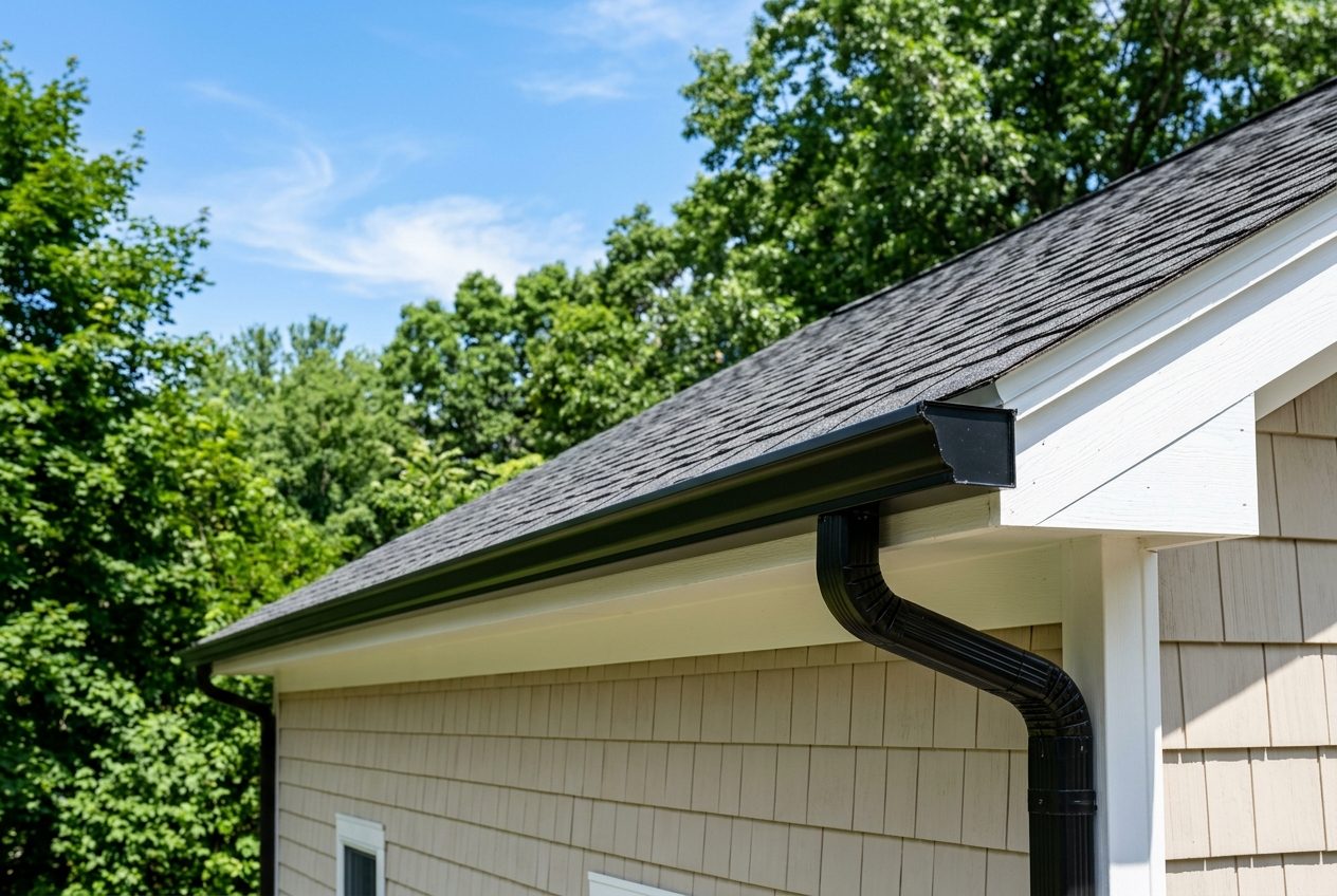 Gutters project in Holmdel, NJ